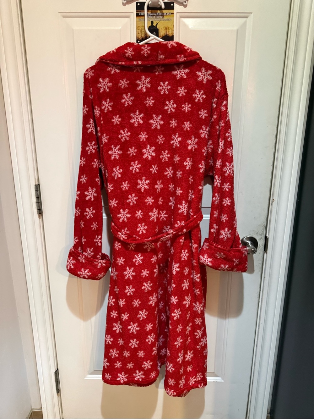 Addition Elle Snowflake Plush Robe Size 2X - Picture 2 of 3